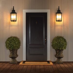Large Outdoor Glass Wall Light Supports Many Types Of Bulbs -2 Packs Unavailable Platforms