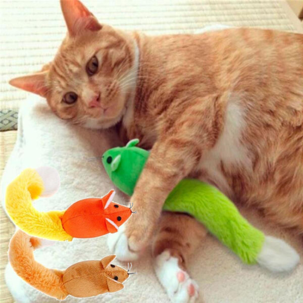 Long Tail Mouse Cat Teaster Toys Funny Pet Toys Cat Toys Mouse Trainning Funny Playing Toys Interactive Pets Products - Image 7