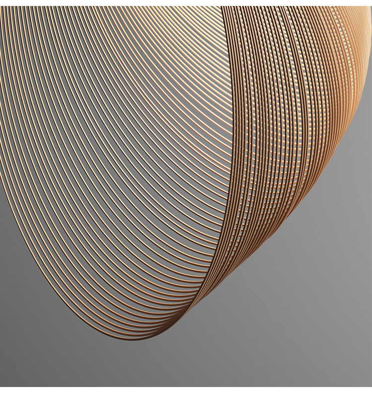 Dining Room Chandelier Log Bar Table Lamp Nordic Modern Simple - Image 7