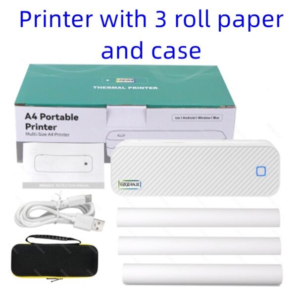 A4 Thermal Portable Mini Office Bluetooth Printer - Image 7