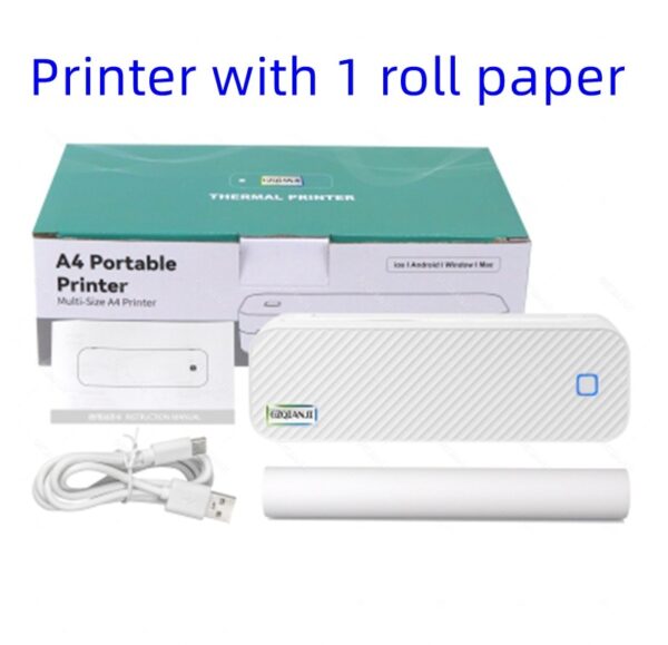 A4 Thermal Portable Mini Office Bluetooth Printer - Image 4
